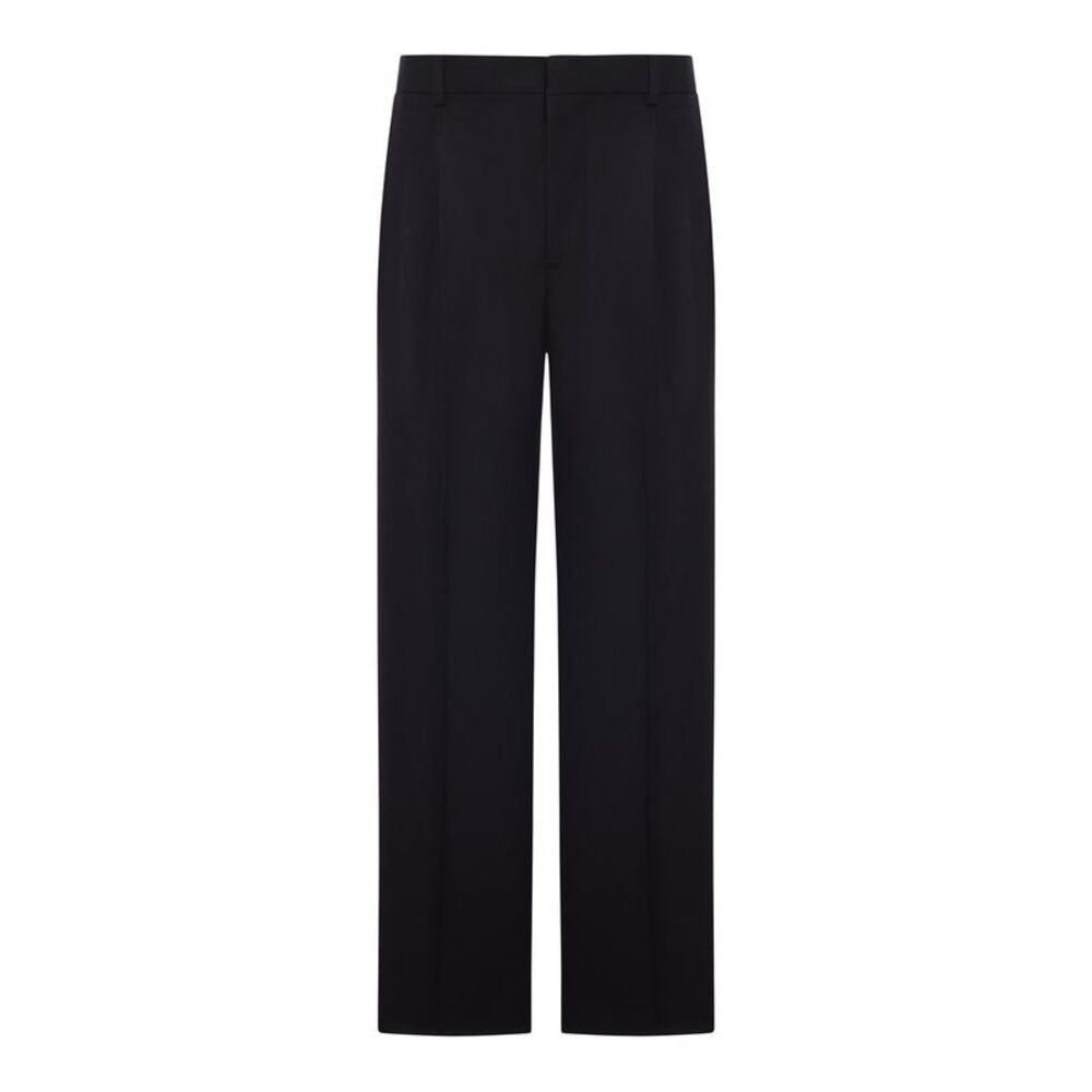 Ami Paris Men Tailored Wool Trousers With Pences